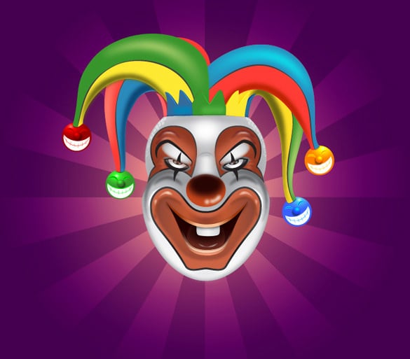 how to create create a clown face in adobe illustrator