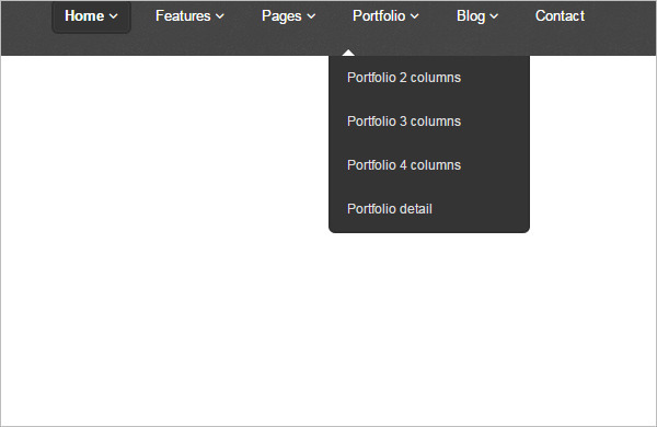 template-with-drop-down-menu-sample-design-layout-templates