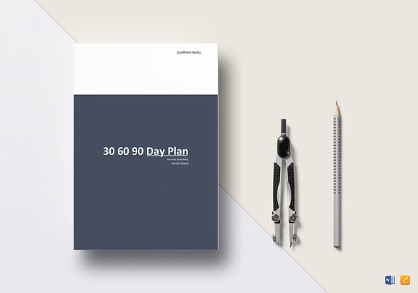 0 60 90 day plan template