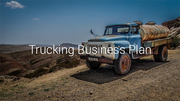 business plan for trucking company pdf