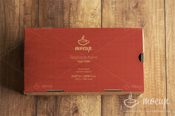 psd paper box mockups