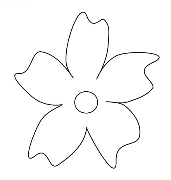 flower template 5 petals flower petal template 27 free word pdf documents free premium templates flower template 5 petals flower petal template 27 free word pdf documents free premium templates