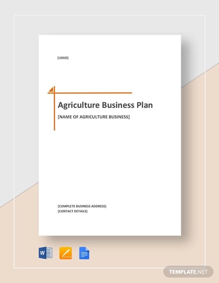 agriculture business plan