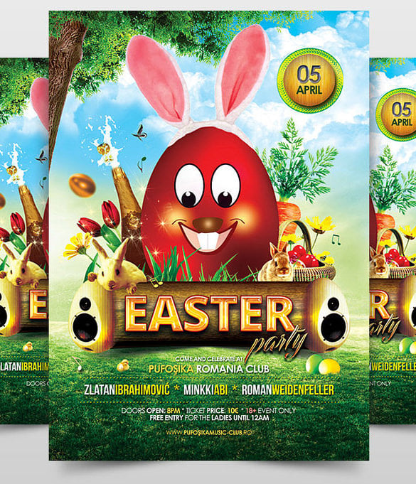 amazing easter party invitation