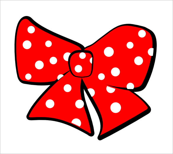beautiful minnie mouse bow template download