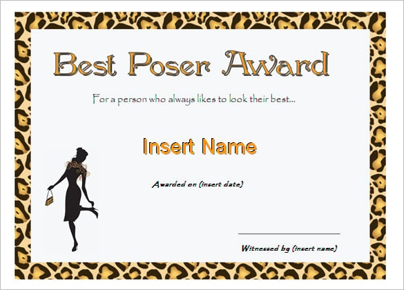 11 Funny Certificate Templates Free Word Pdf Documents Download