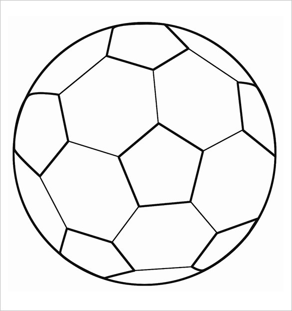 blank football template free download