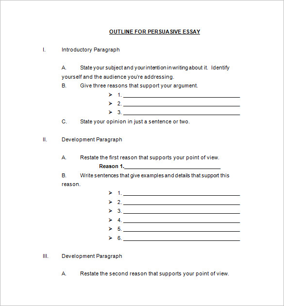 public speech outline