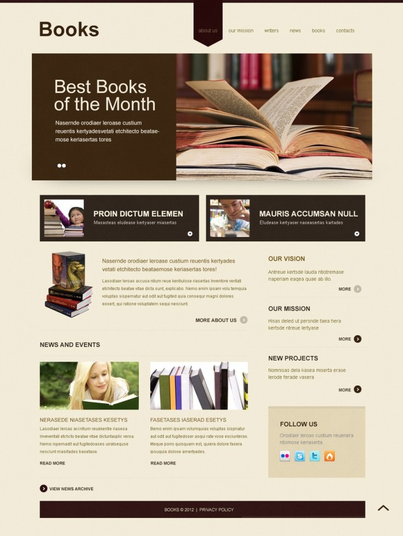 Book Review Joomla Website Templates Themes Free Premium Free