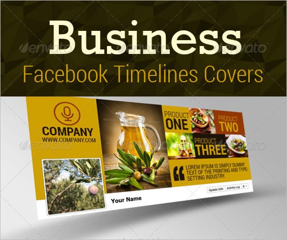 business facebook timeline cover psd format design