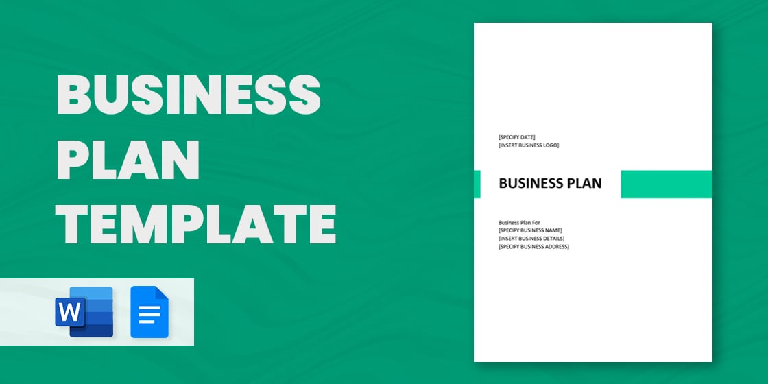 business plan template – free word excel pdf format download
