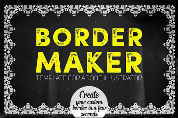 certificate border maker
