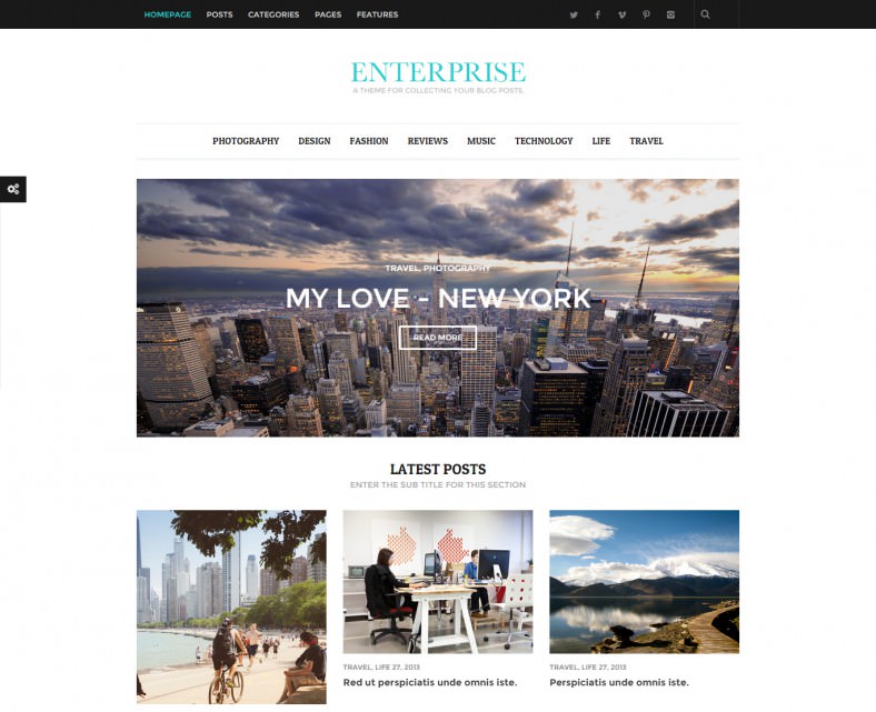 21+ Magazine HTML5 Themes & Templates