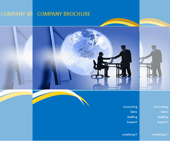 company brochure template design guidelines