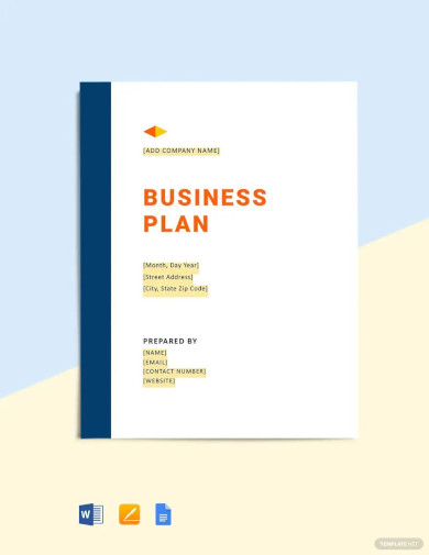construction company business plan template