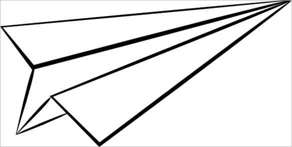 14+ Paper Airplane Templates - PSD, PDF