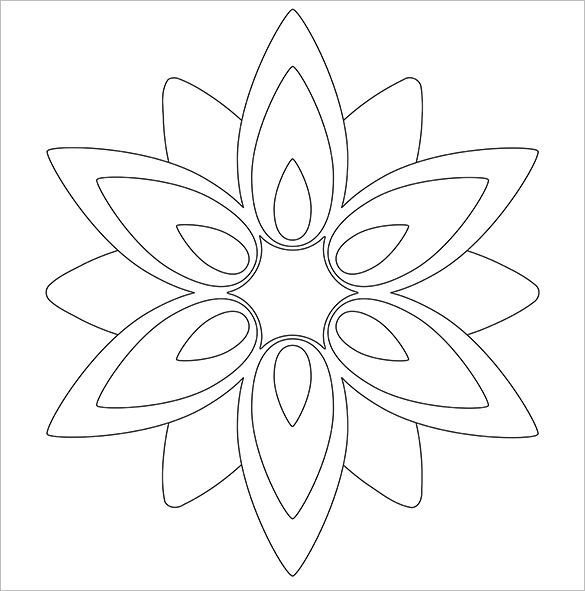 14+ Paper Flower Templates - PDF, DOC, PSD, Vector EPS