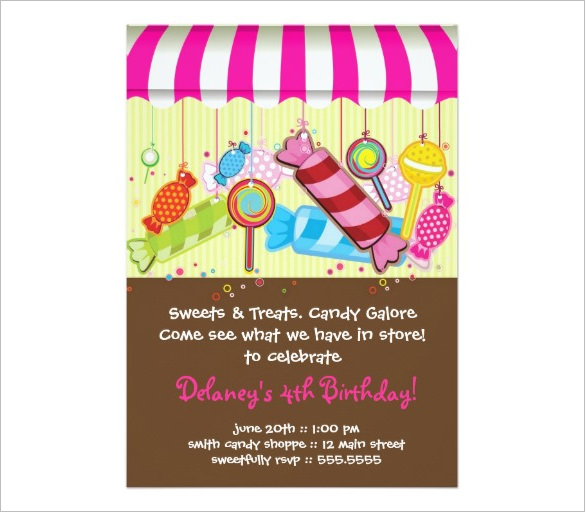 daniels candyland invitation template