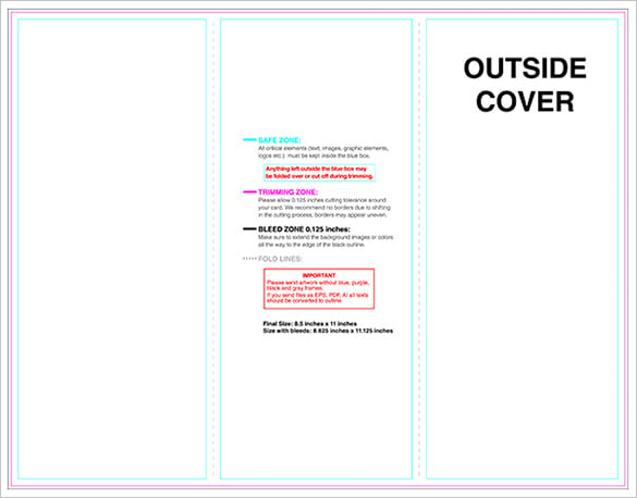 10+ Printable TriFold Templates - DOC, PSD, PDF, EPS, InDesign