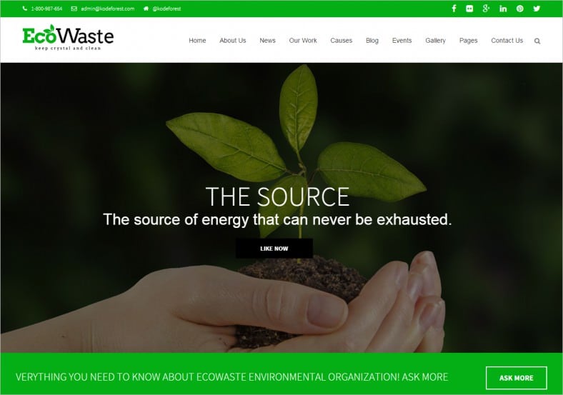 ecowaste environmental wordpress theme 788x