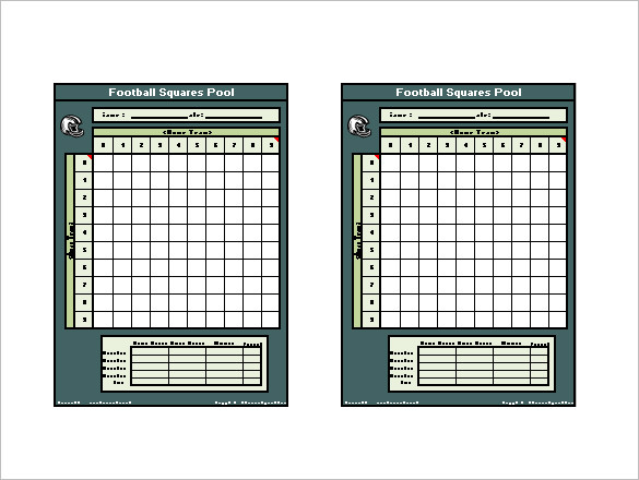 9+ Printable Football Templates | Free &amp; Premium Templates