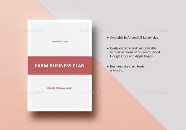 farm business plan templates