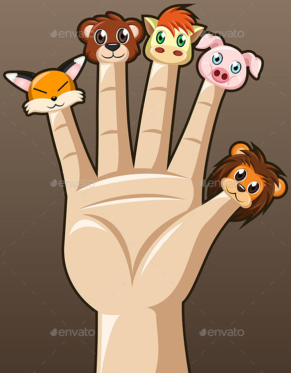 10+ Finger Puppet Templates PSD, PDF