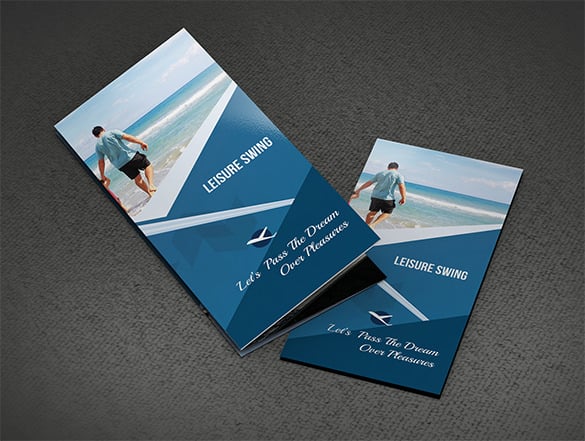 free download travelling tri fold brochure