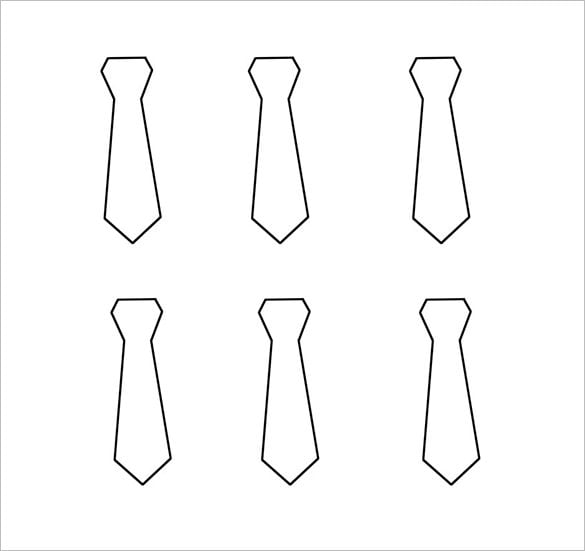10+ Printable Tie Templates DOC, PDF