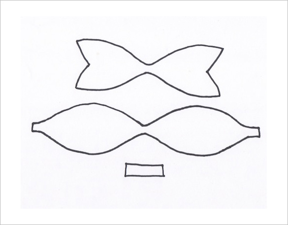 8+ Printable Bow Tie Templates - DOC, PDF