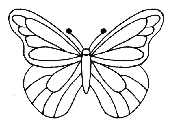 12 psd paper butterfly templates designs free