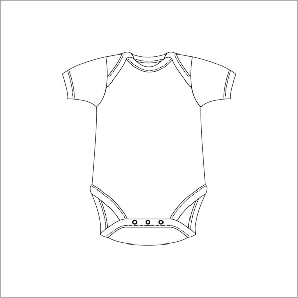 20+ Onesie Templates PSD, PDF