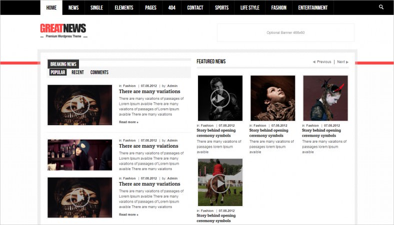 21+ Magazine HTML5 Themes & Templates