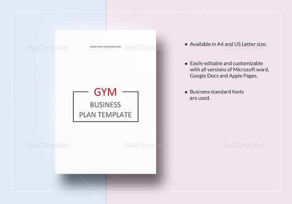 Gym Business Plan Template - 16+ Free Word, Excel, PDF Format Download