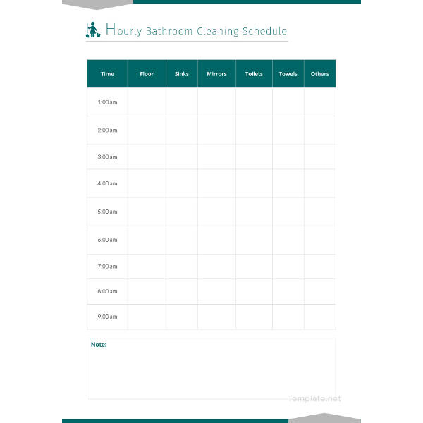 35 Cleaning Schedule Templates PDF DOC Xls Free Premium Templates