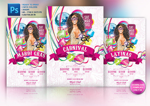 latinas-carnival-flyer-template
