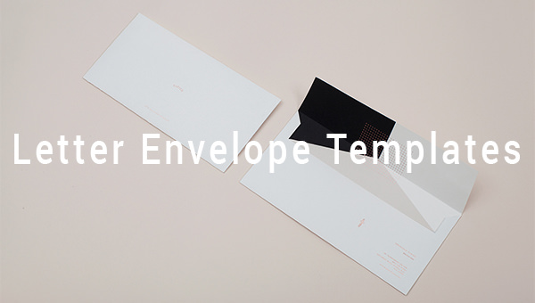 letter envelope template