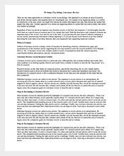 Literature-Review-Psychology-Template