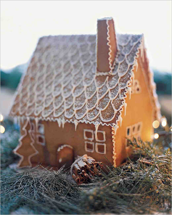 8+ Gingerbread House Templates