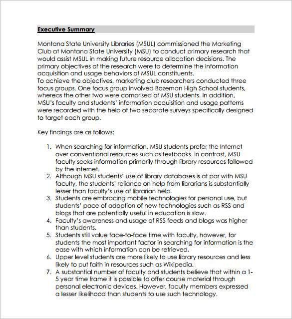 market research proposal pdf