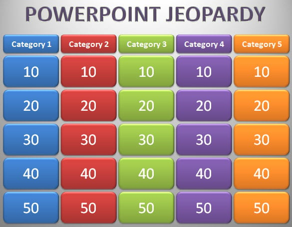 microsoft jeopardy powerpoint template sample