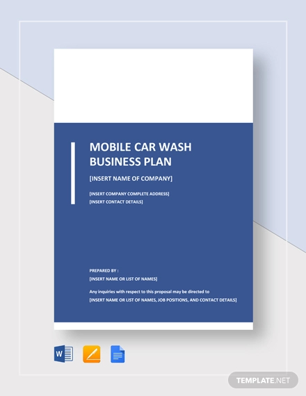 16+ Car Wash Business Plan Template Free Word, Excel, PDF Format Download
