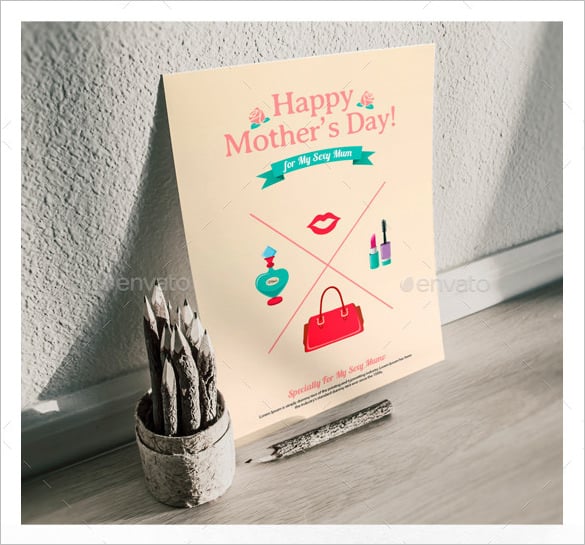 nice mothers day flyer template