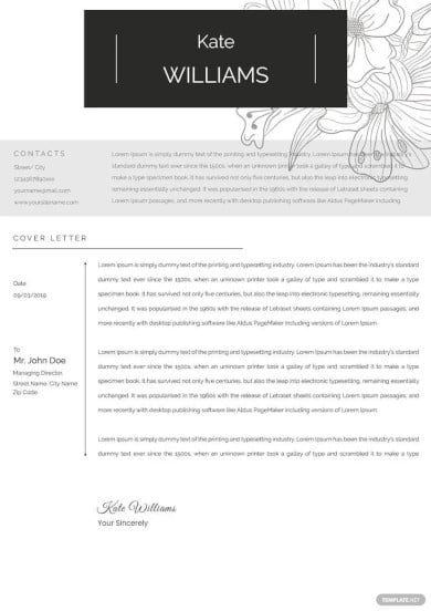 one page personal resume