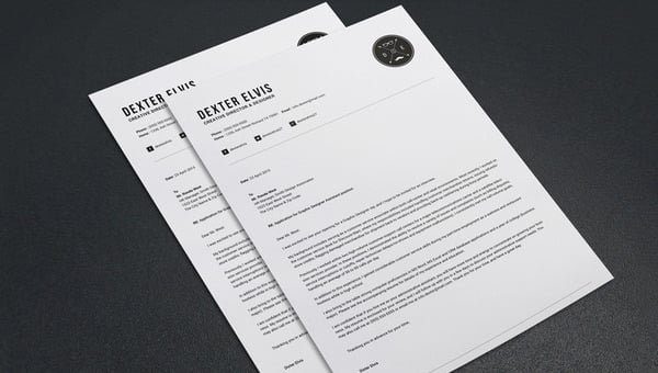 single page resume format download