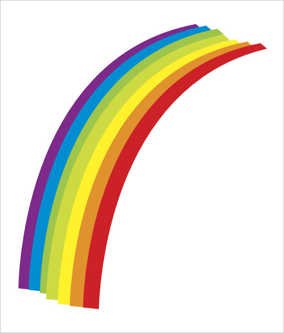 10 Rainbow Templates PDF Documents Download