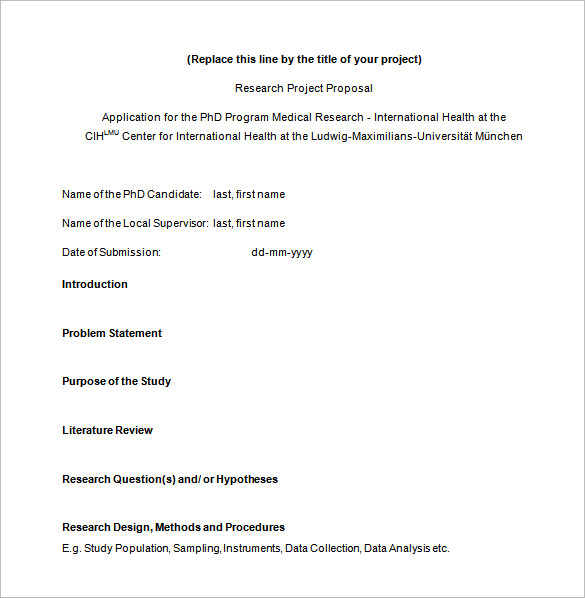 upm research proposal template