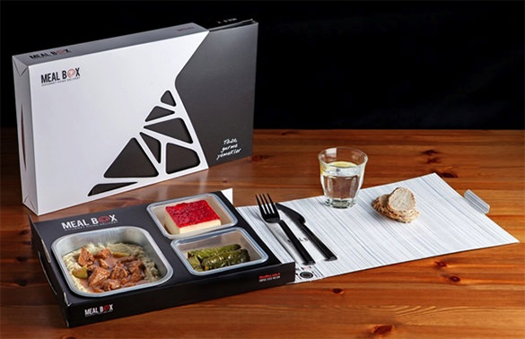 premium home delivery meal box template