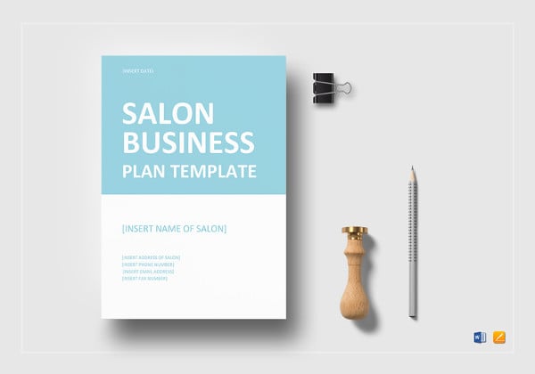 printable salon business plan template
