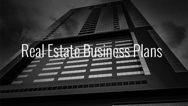 real estate business plans
